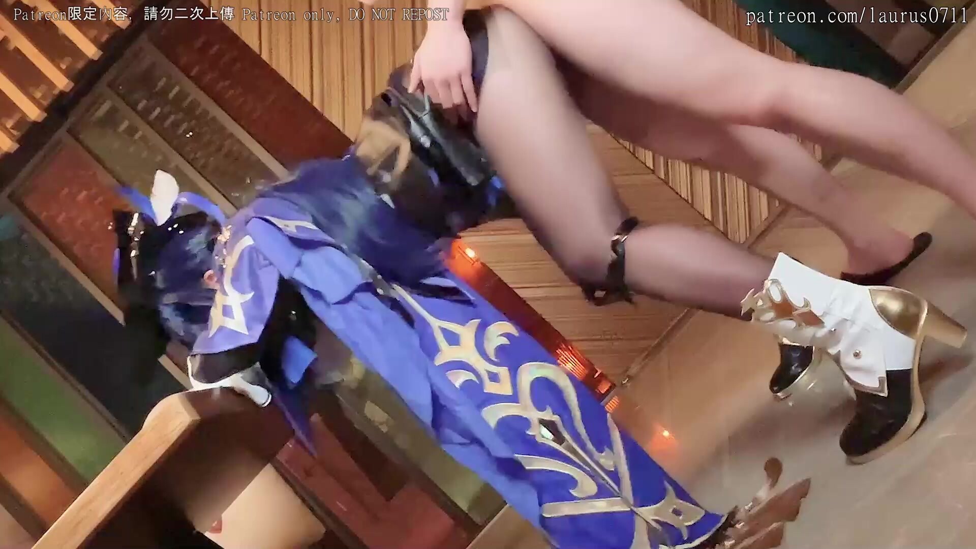 【勁爆二次元】浵卡ToKar爆乳臺妹Cos克洛琳德 黑絲蜜穴超清桌布 影片粘液手足龜頭責 蜜穴榨汁玩物肉便器 (2)