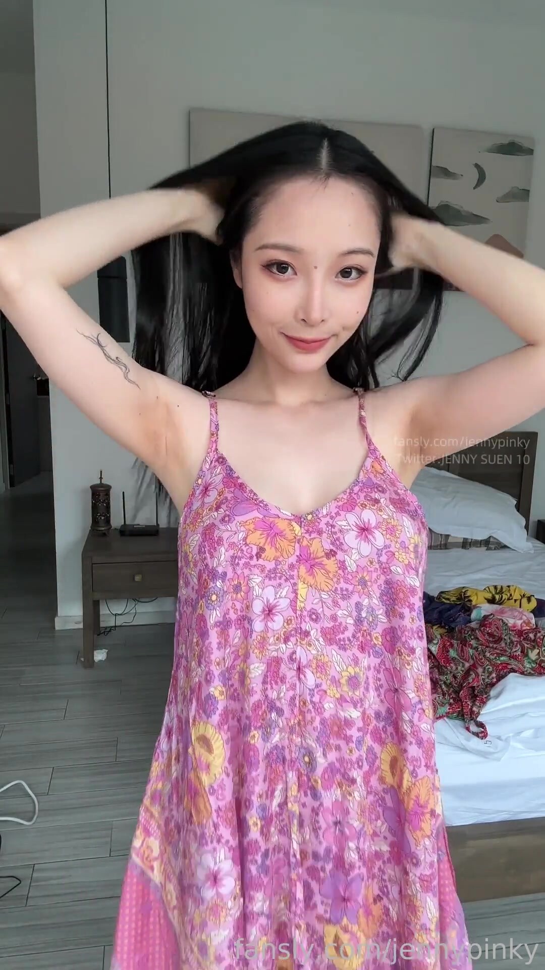 極品身材高顏值演員模特人氣網黃「孫禾頤」「Jenny Pinky」Fansly大尺度露臉自慰私拍(50v) (2)