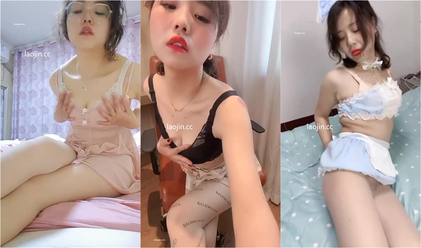 【絲襪熟女】文嫂熟女團隊又來了新人小鳳凰無內肉絲黑絲自X，大姨媽期間也不放過，氣質小少婦好誘惑