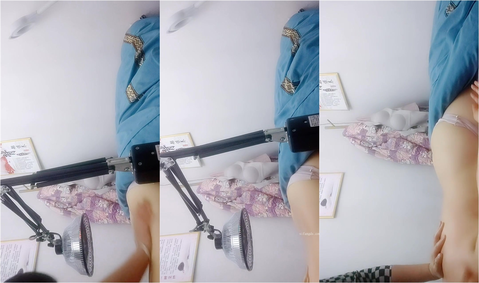 【妹妹女子會所】最新真實推油按摩老闆娘偷拍女客私密SPA，人妻享受的呻吟，對白精彩刺激 (2)
