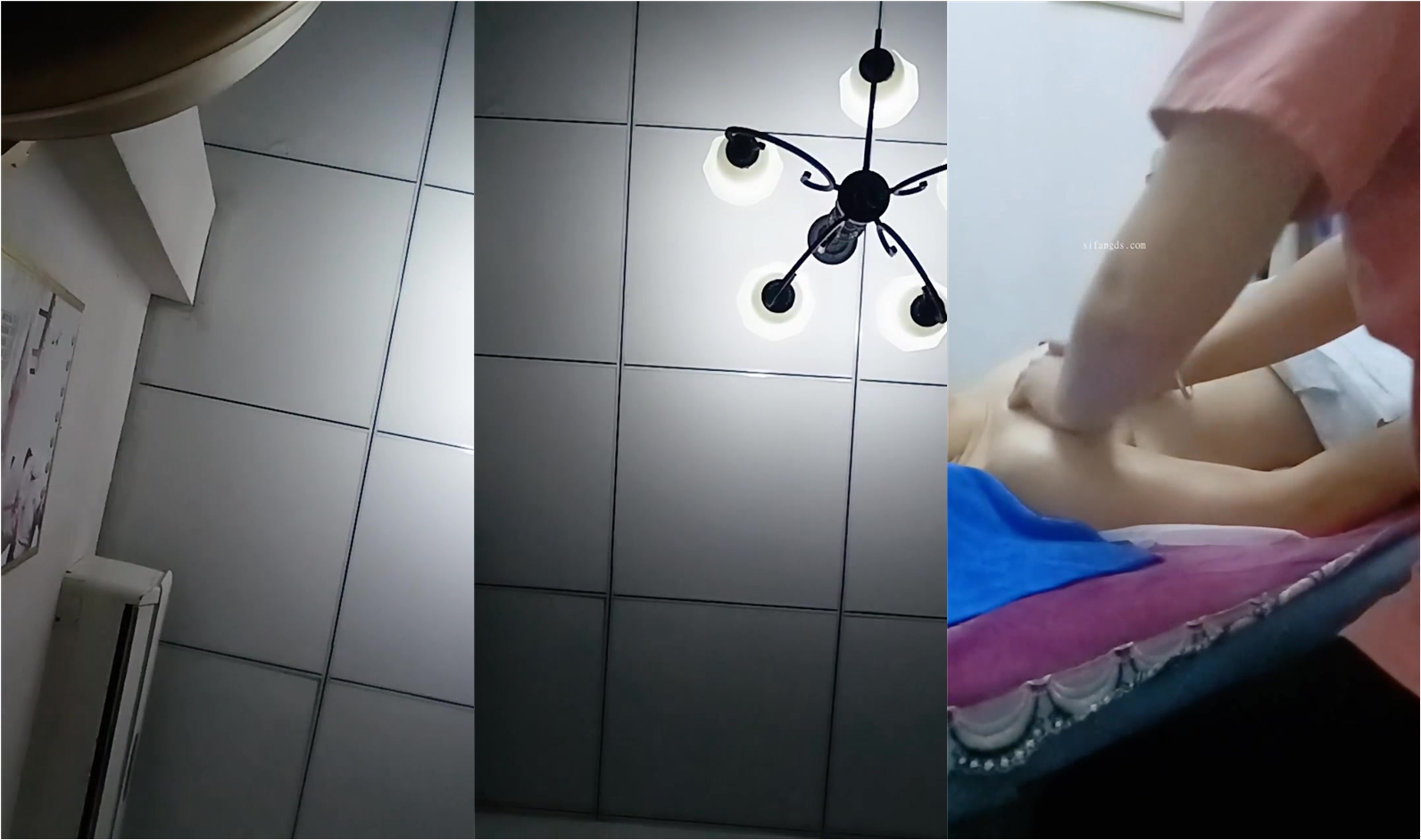 【妹妹女子會所】最新真實推油按摩老闆娘偷拍女客私密SPA，人妻享受的呻吟，對白精彩刺激 (3)