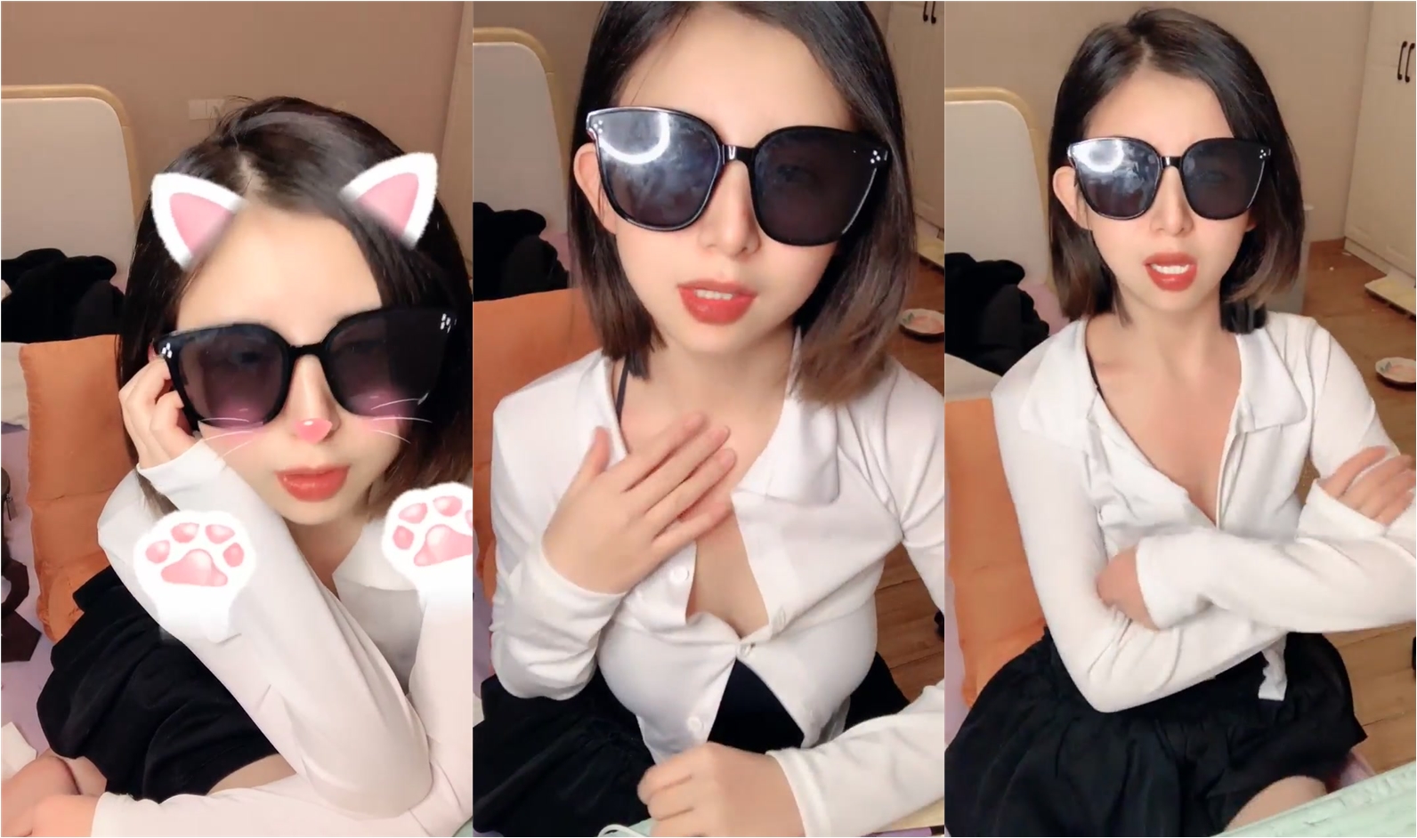 【小書老師】最新流出重磅！音樂老師 反差好大甜美乖乖女，一開始都被外表騙了，脫光粉嫩，淫蕩的水流個不停 (4)
