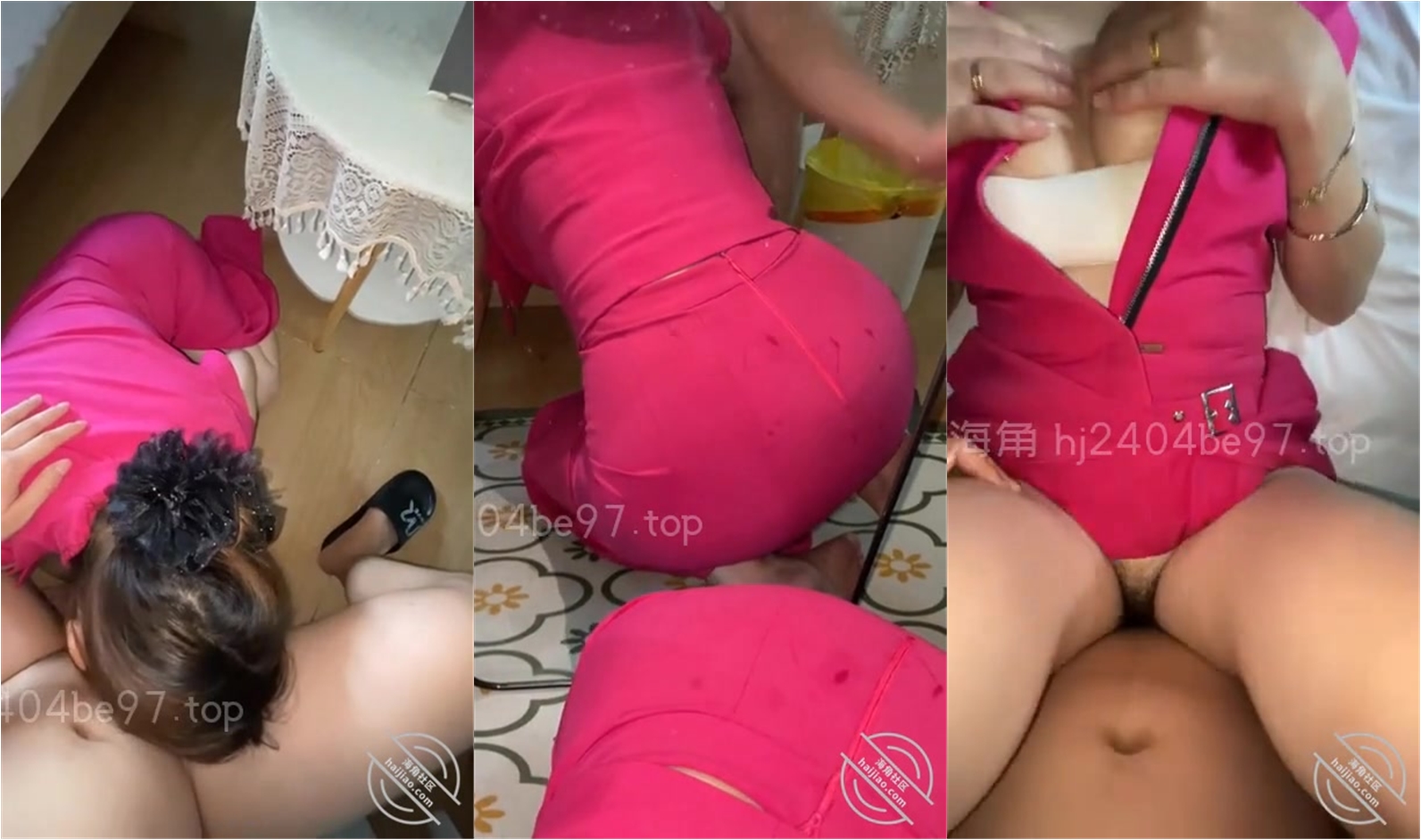 高貴的賓士少婦，獨處時卻喜歡跪舔雞巴，太性福了