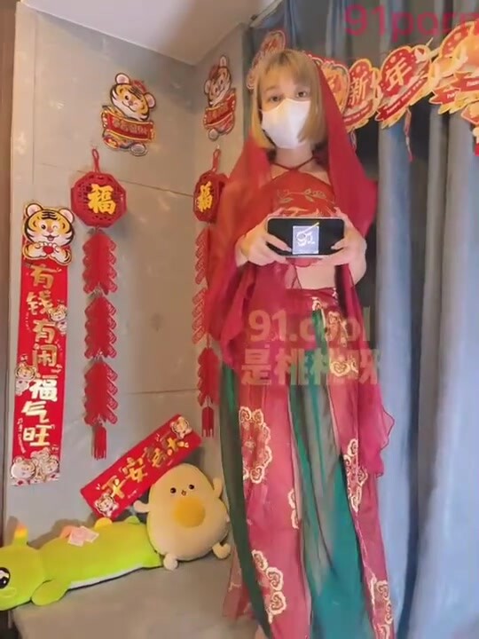 古裝風情開年炮飽滿肉蚌榨汁神器公狗腰急速抽插中出蜜穴