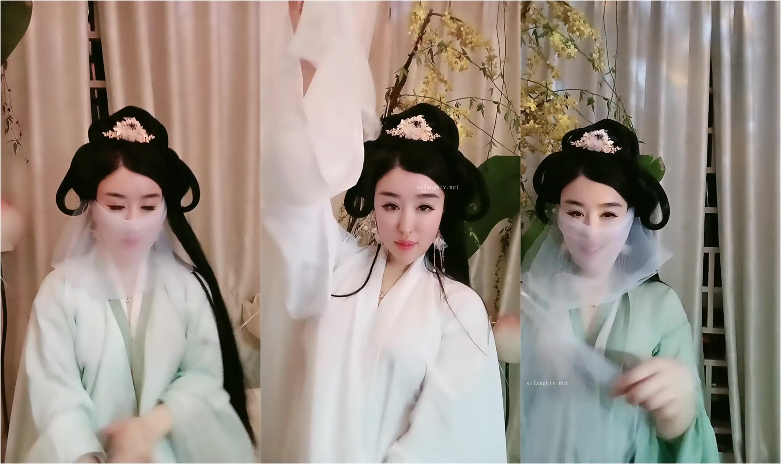 【守信色狼】超美網紅臉~古裝誘惑！道具自慰~爽 (2)