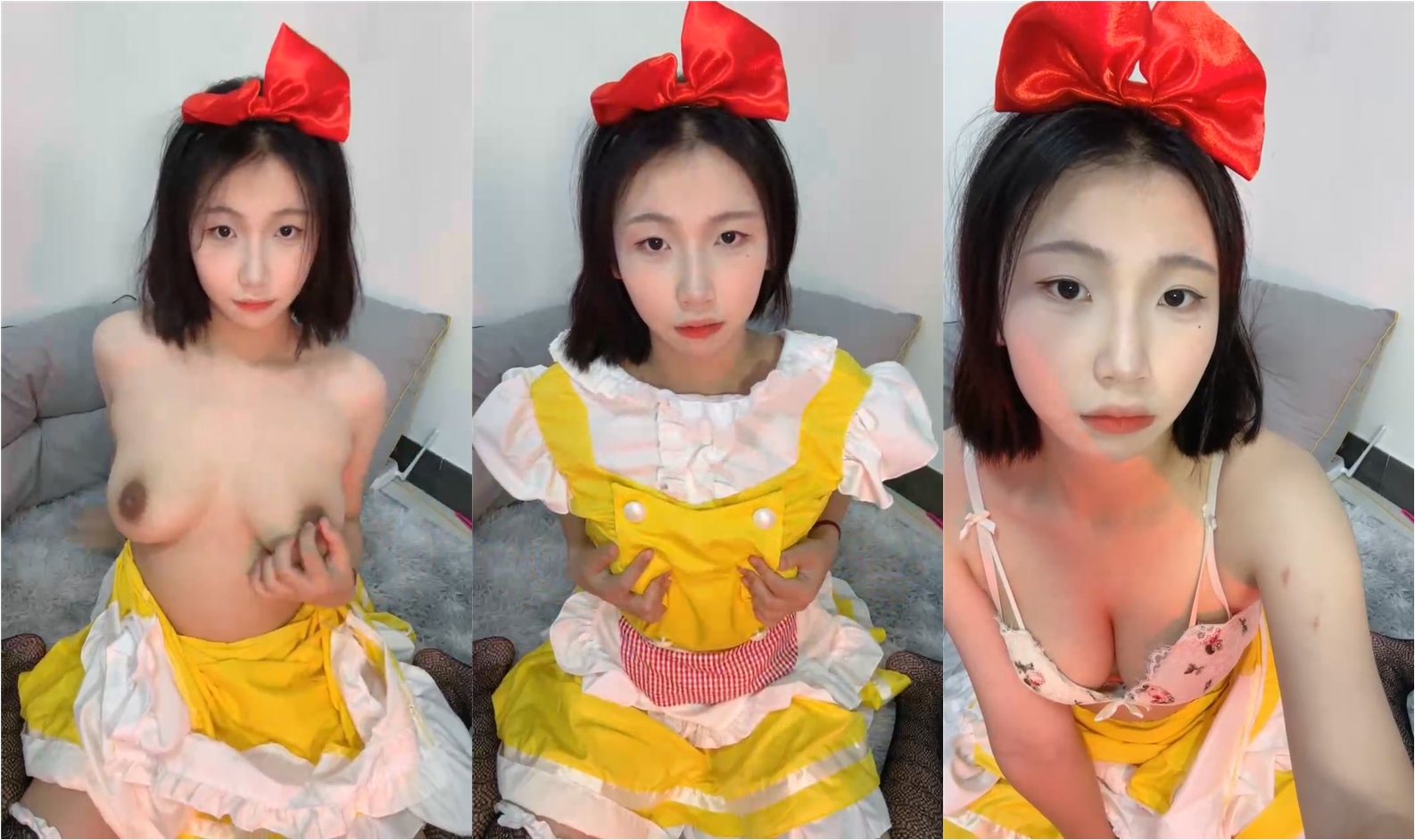 【愛吃小布丁】清純顏值~正宗極品校花摳逼自慰！爆擼 (5)