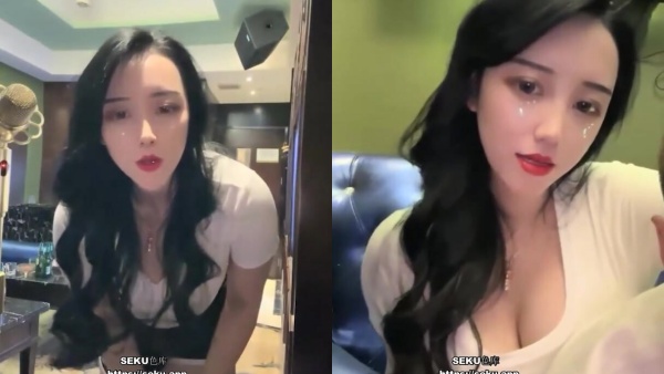 網紅洩密抖音68萬女網紅被同城榜一大哥約到KTV唱歌 勾引大哥包廂直接開幹~1