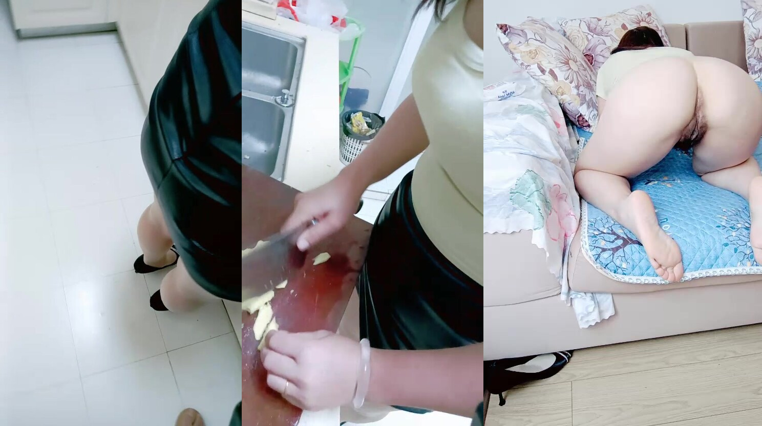 劇情演繹：小夥子攻略自己的大奶騷姐姐，先從打飛機開始，忍不住直接強推半推半就一頓狂操內射！