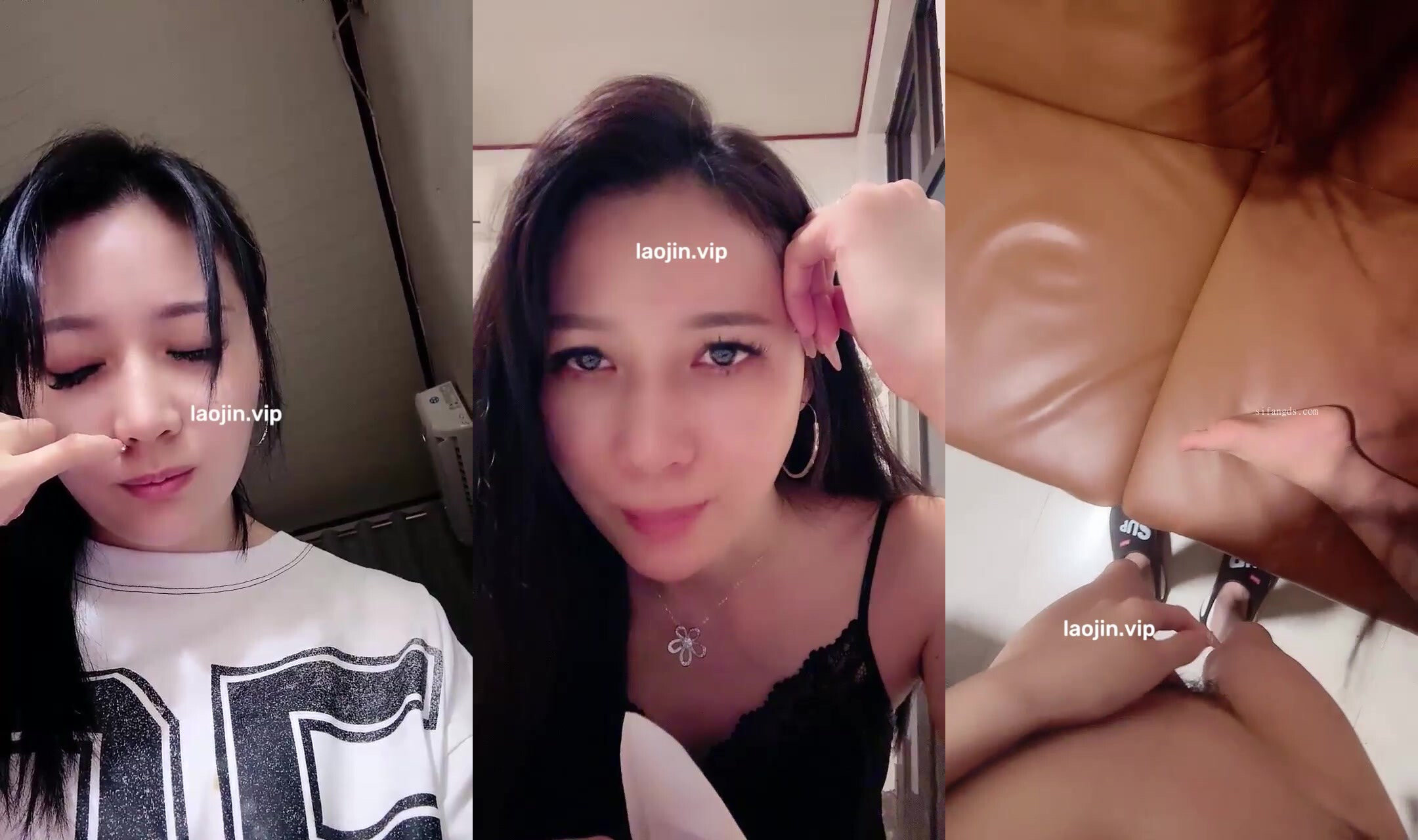 最新真實東北韻味少婦真有味道【終於你】白天家裡沒人客廳脫光，晚上趁老公睡著又偷偷直播收費，真尼瑪的刺激 (7)