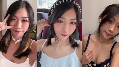 OF清純名媛 Bunnybrownie 被大屌無套狂野輸出 炮機抽插淫水四濺 騷叫連連