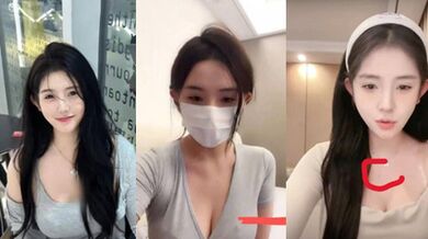 勁爆洩密抖音MH 童錦程 緋聞女友，早期走紅之前竟是黃播出身，超勁爆黃播影片流出，胸口痣被實鎚