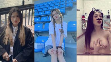 南寧中醫藥大學 李青青 約炮影片曝光 對鏡展示火辣身材 自拍被炮友後入 淫蕩十足