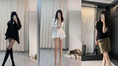 少女網紅 江栩麒 不雅影片流出 文靜眼鏡妹私下超騷 約炮玩黑絲誘惑 揉搓巨乳拍劈腿掰穴