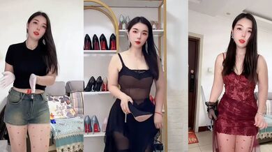 快手極品網紅 小李老師 榜一私拍福利流出 高跟黑絲跪地道具自慰 高潮噴水呻吟銷魂