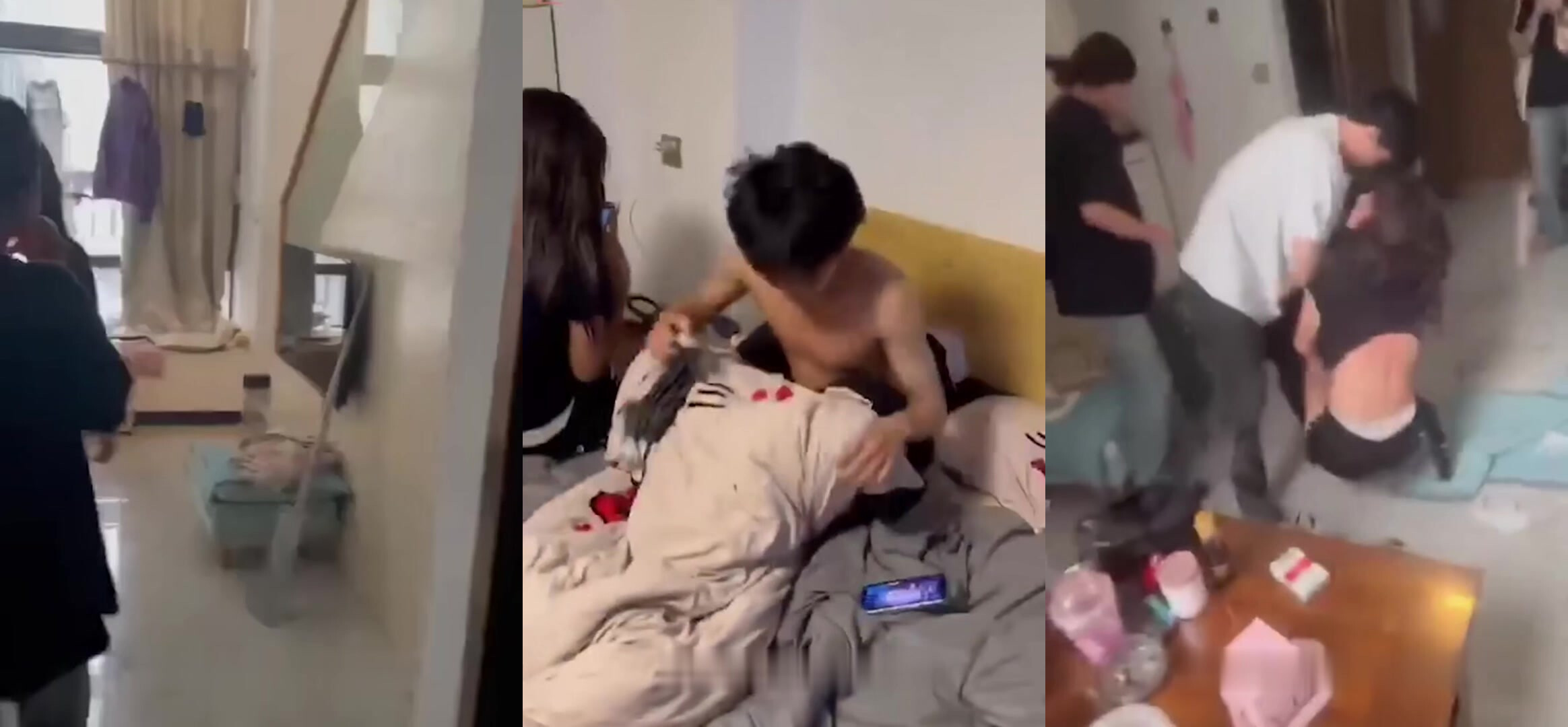 瓜友線上直播抓姦！家裡被偷業主群求助鄰居們化身正義使者圍觀助陣場面火爆十足！