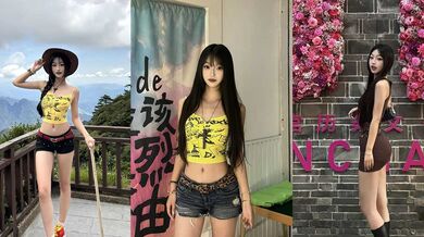 江蘇理工校花網紅 小蛋撻 被富二代包養 穿各種開檔黑絲配合挨操 特寫鏡頭騷到炸