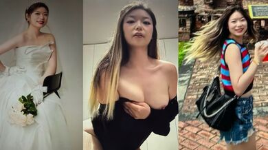 河南新鄉新婚小夫妻 男主綠帽癖大爆發 把老婆獻給兄弟 大奶人妻騷穴淫水狂噴