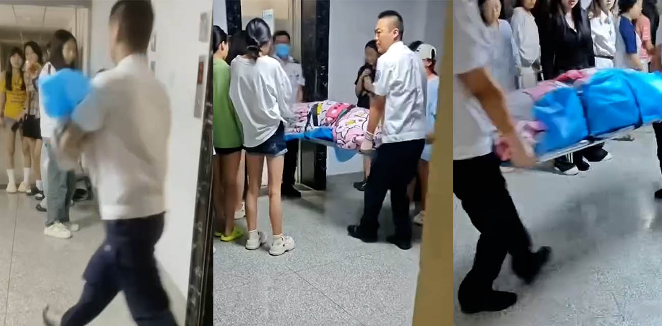 甘肅農大女生宿舍生娃慘劇 大二學姐失血過多命懸一線 救護車狂嘯孩子哭嚎 吃瓜群眾腎上腺素爆表！
