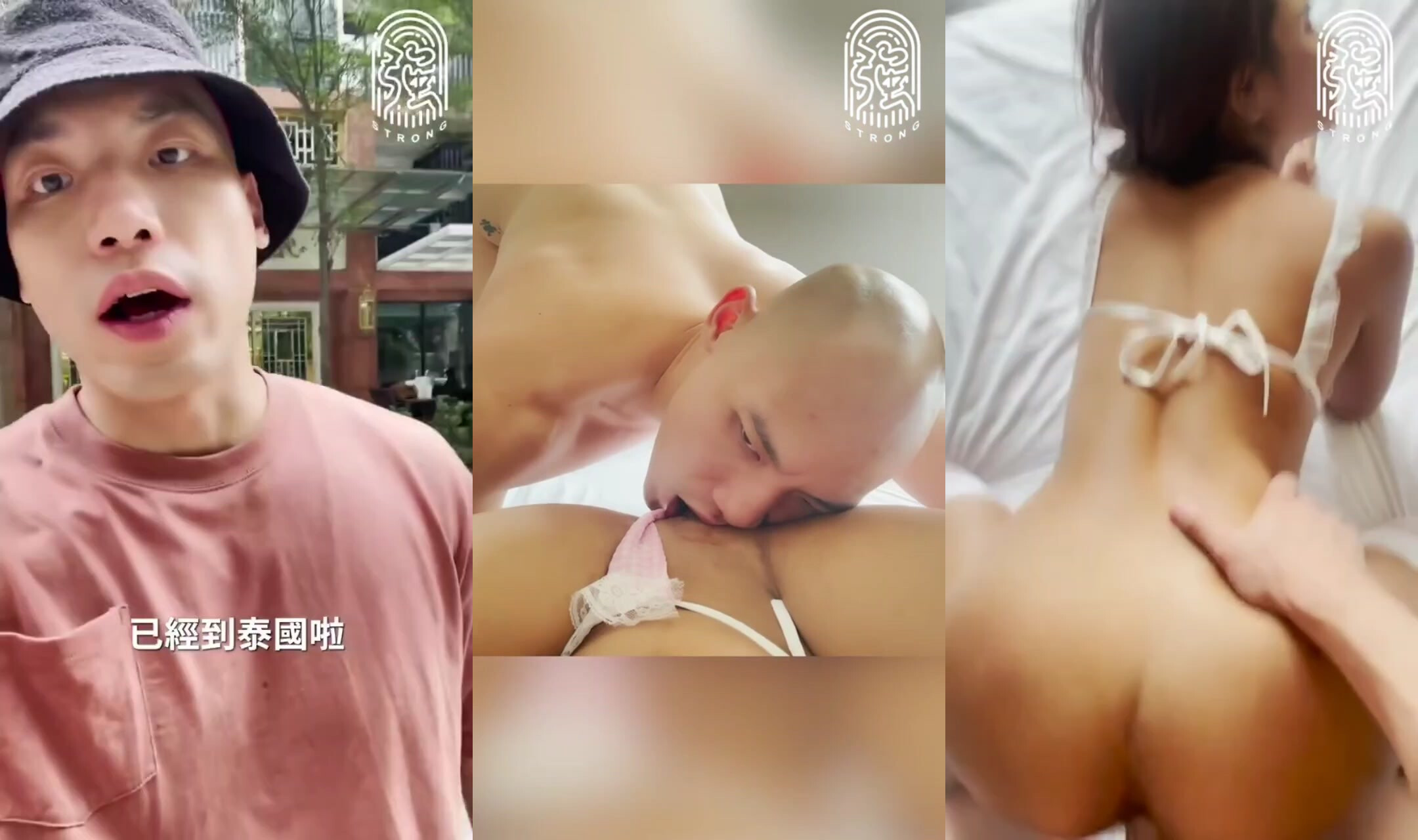 FansOne 曾強 (iamsostrong) 肉戰泰國推特頂流HunnyBunny 泰味口音的呻吟令人慾罷不能 (1)