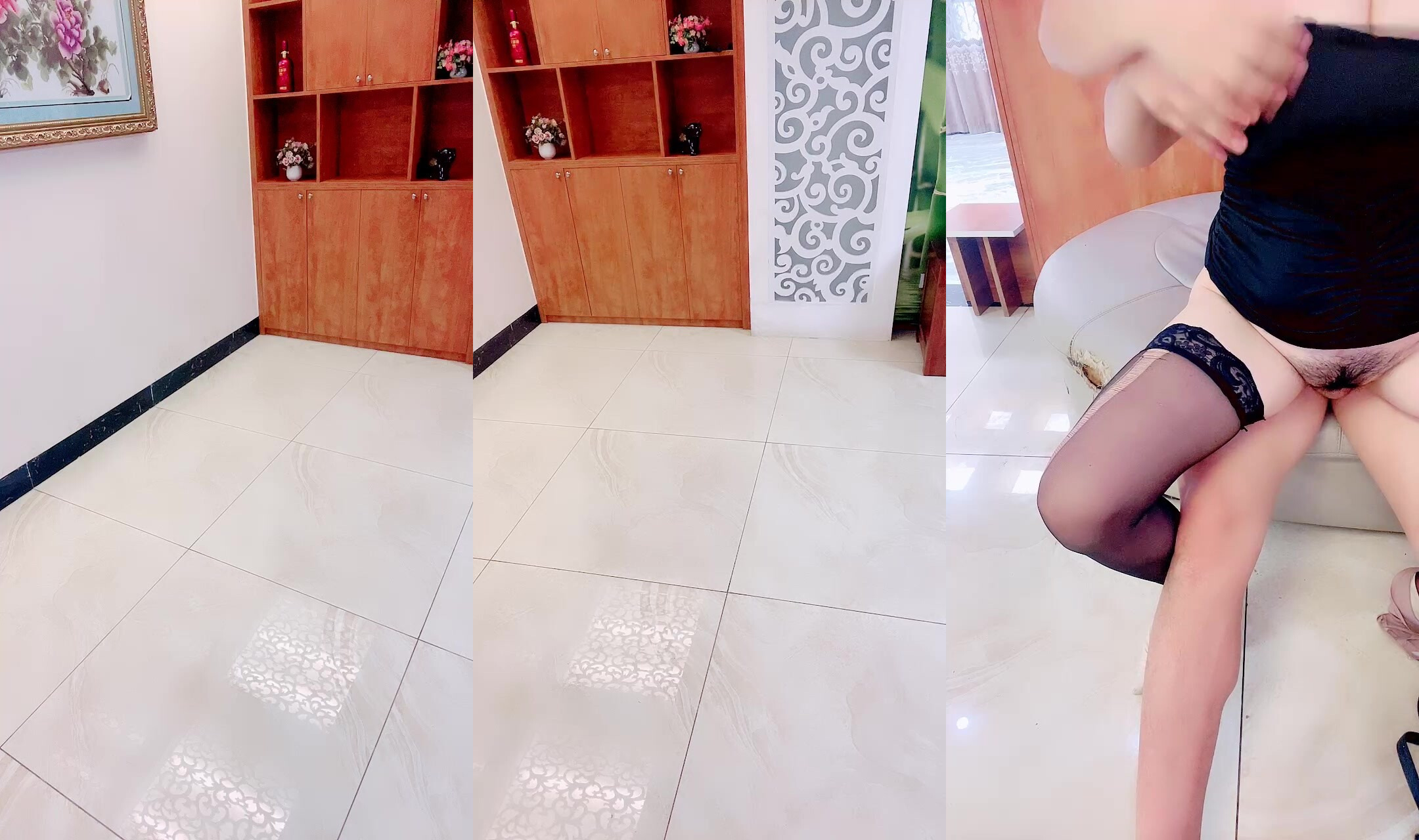 劇情演繹：叫了兩個極品小妹妹來家中3P，一個個撅起屁股等待大屌的臨幸，爽翻天呀！