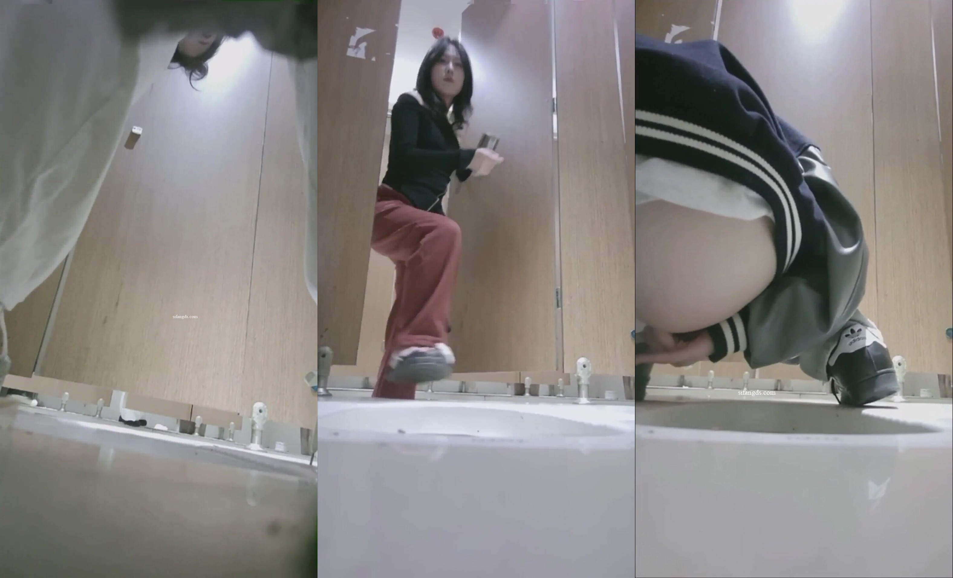 澡堂子內部員工偷拍幾位白白嫩嫩的美少婦換衣服