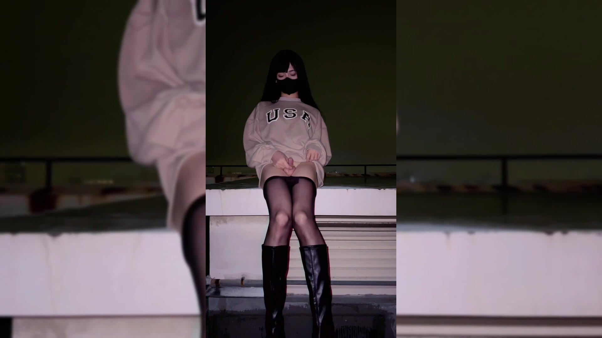 推特超火偽娘『荼靡』外網高價影片自慰合集第1季 各類角色扮演戶外露出插菊夾射 (1)