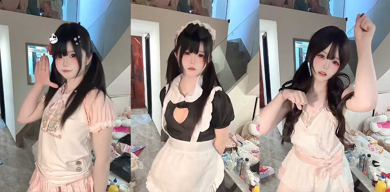 蘿莉系網紅 幸醬 最新福利流出 用會議軟體玩色情直播 白絲襪小內褲美腿大開 雙管齊下玩自慰 淫水狂流！