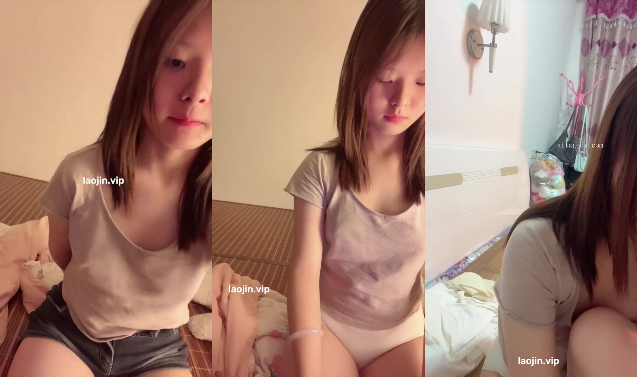 【十七歲】最新新人這個真是稀有物種，太純了，好乖巧，奶子都沒發育完成就下海，清純小美女，主打真實！(1)