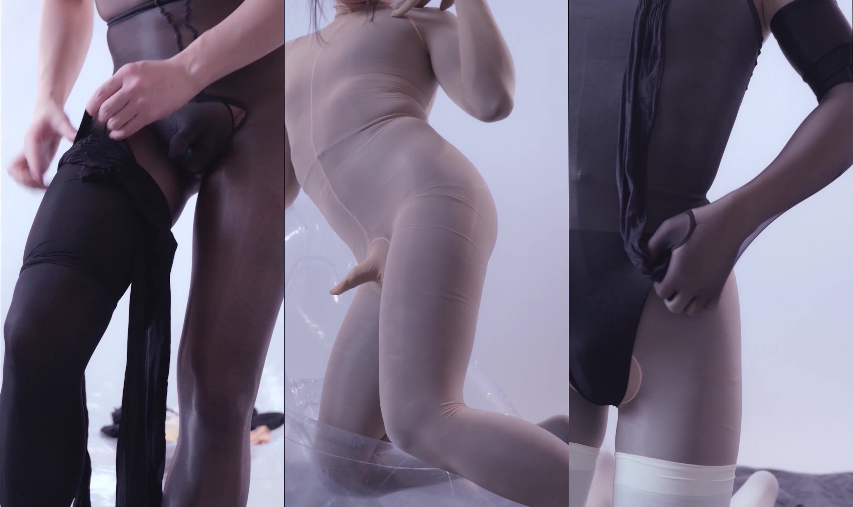 超震撼！獵奇異物癖亞裔偽娘人妖TS「VanillaMuddy」OF露臉私拍，膠衣，擴肛，貞操鎖，觸手插菊花…③（2) (7)