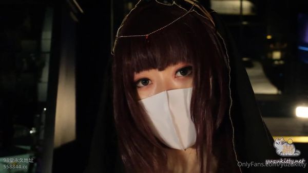 「極品COSPLAY水果貓」Fate中的斯卡哈被猛插 叫聲騷到不行