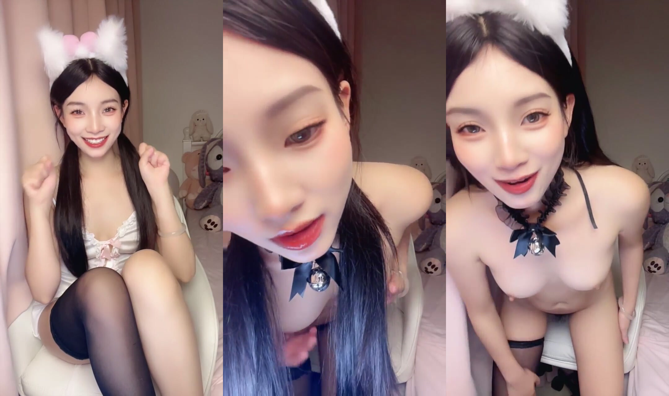 【雪妹】最新新人甜甜少女，空乘專業學生妹膚白貌美，小穴粉嫩水汪汪，尤物女神大尺度自慰，超精彩 (2)