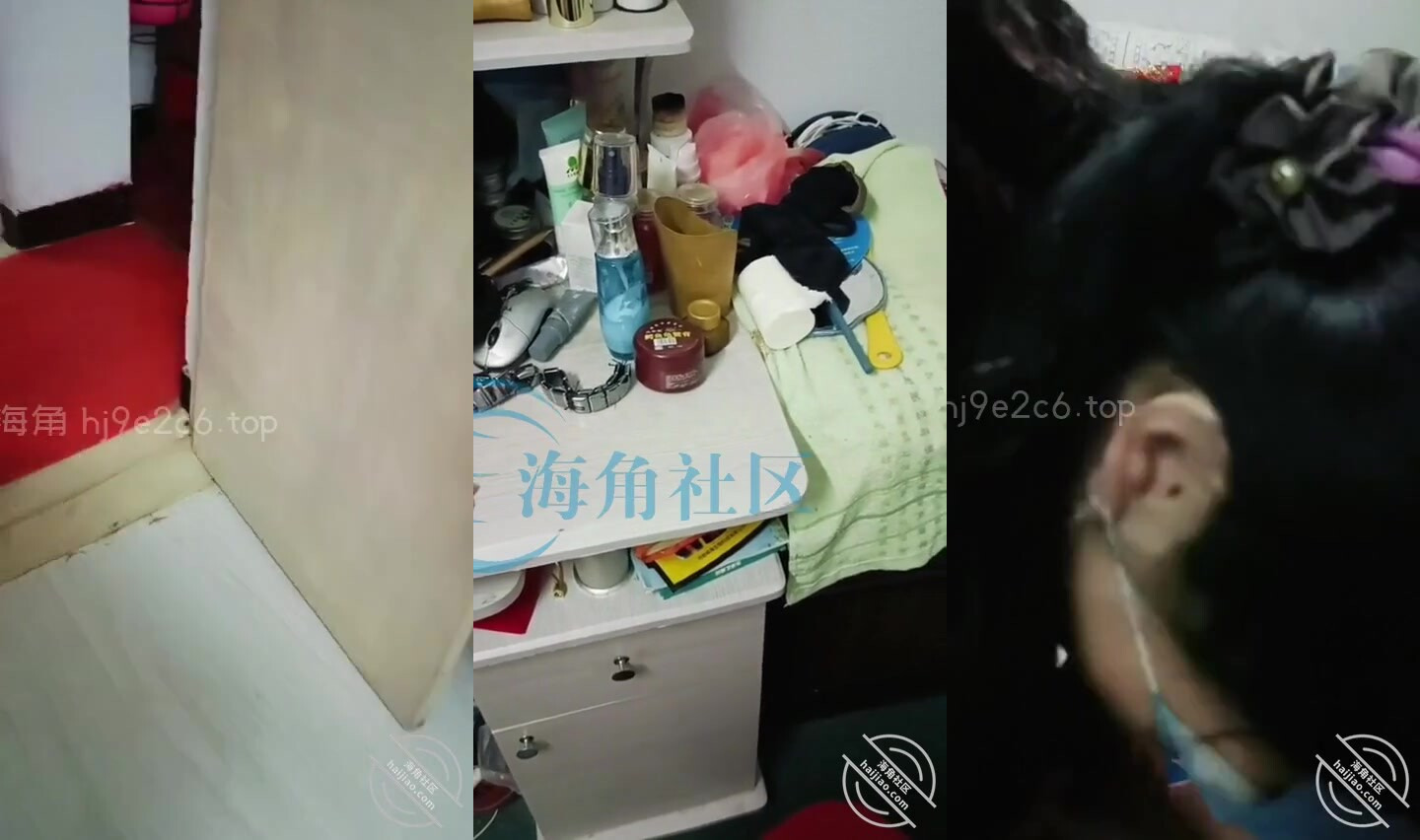 小半月之久，在客廳內射我媽的騷逼