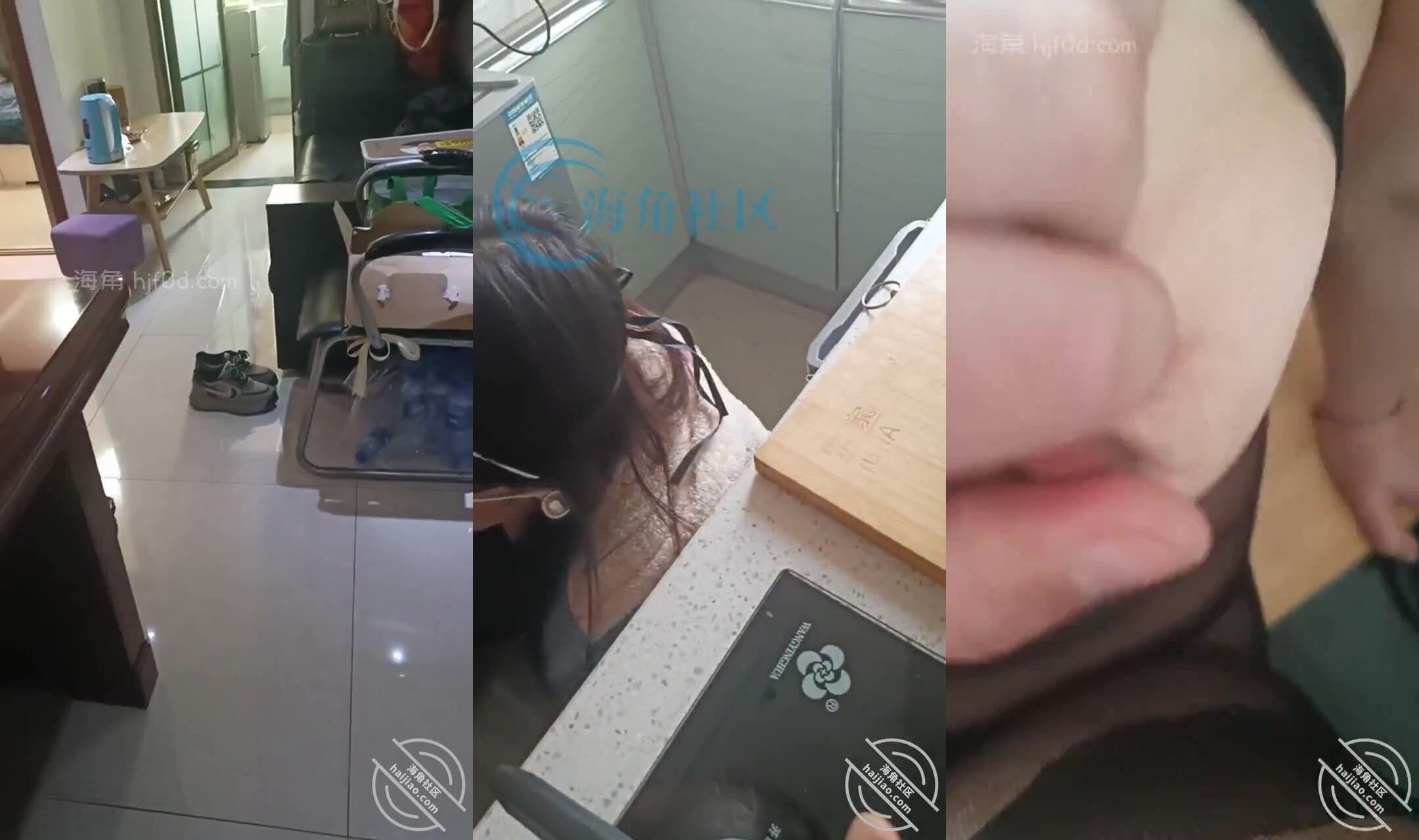 嫂子在廚房做飯沒忍住直接在廚房幹了嫂子