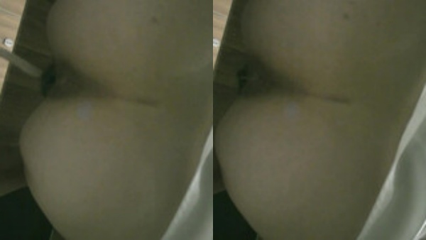 酒店女廁全景偷拍白裙美女的多毛小黑鮑魚