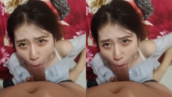 高顏值女大學生 與男友性愛影片流出 騷母狗露臉口交 紅色情趣裝做愛 無套爆操呻吟不斷！