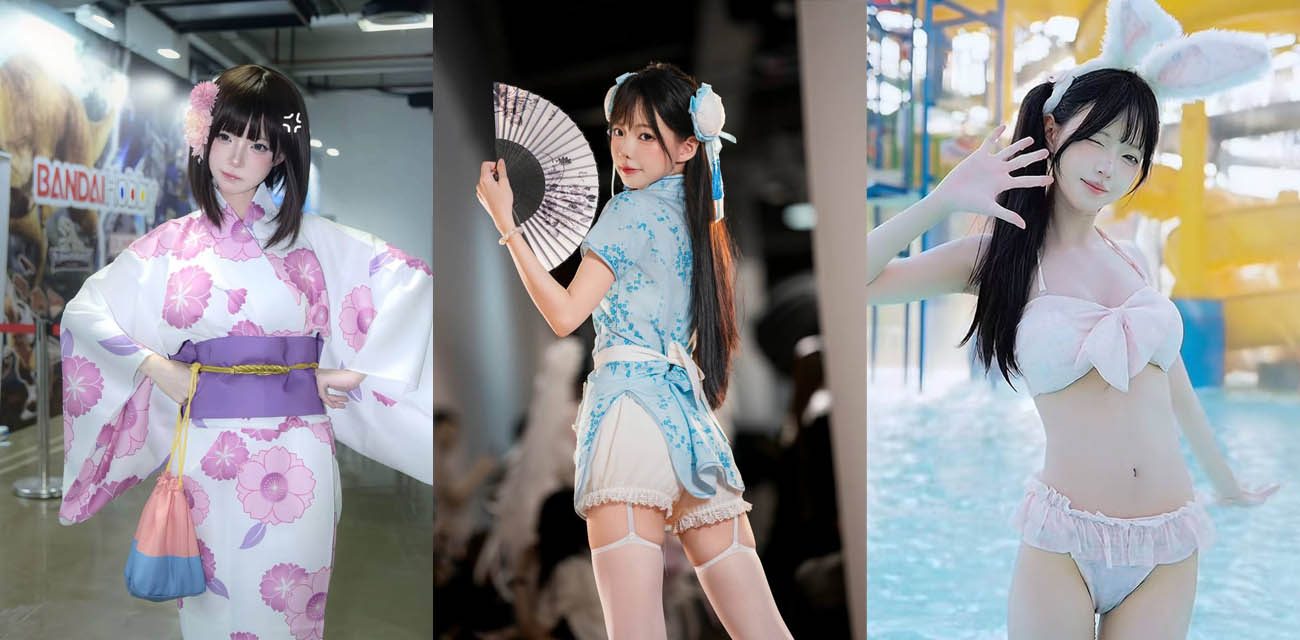 抖音清純女Coser 鳶飽 母女聯手打造愛情騙局 一年狂攬金主30萬 私下卻與旁人瘋狂約炮 白虎騷穴被打樁爆操！