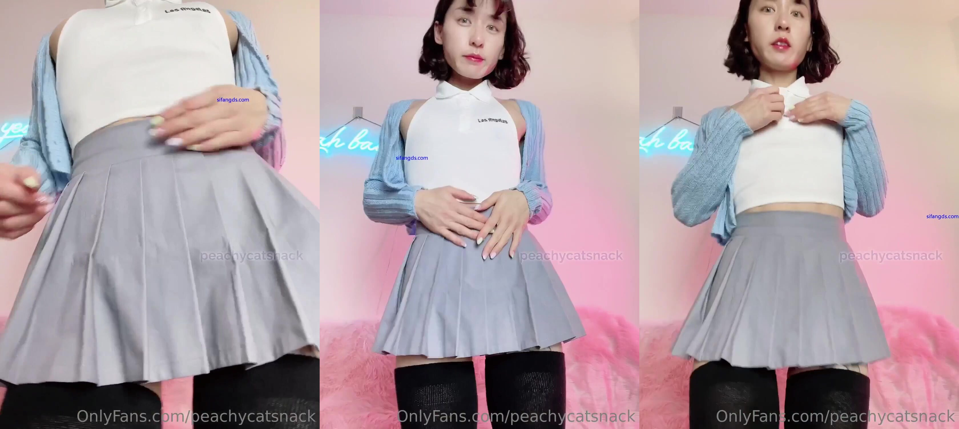 【peachy】OF中H混血博士生，超大陰蒂，擼鐵肌肉女自慰啪啪群P，下海拍A片，猛女 (3)