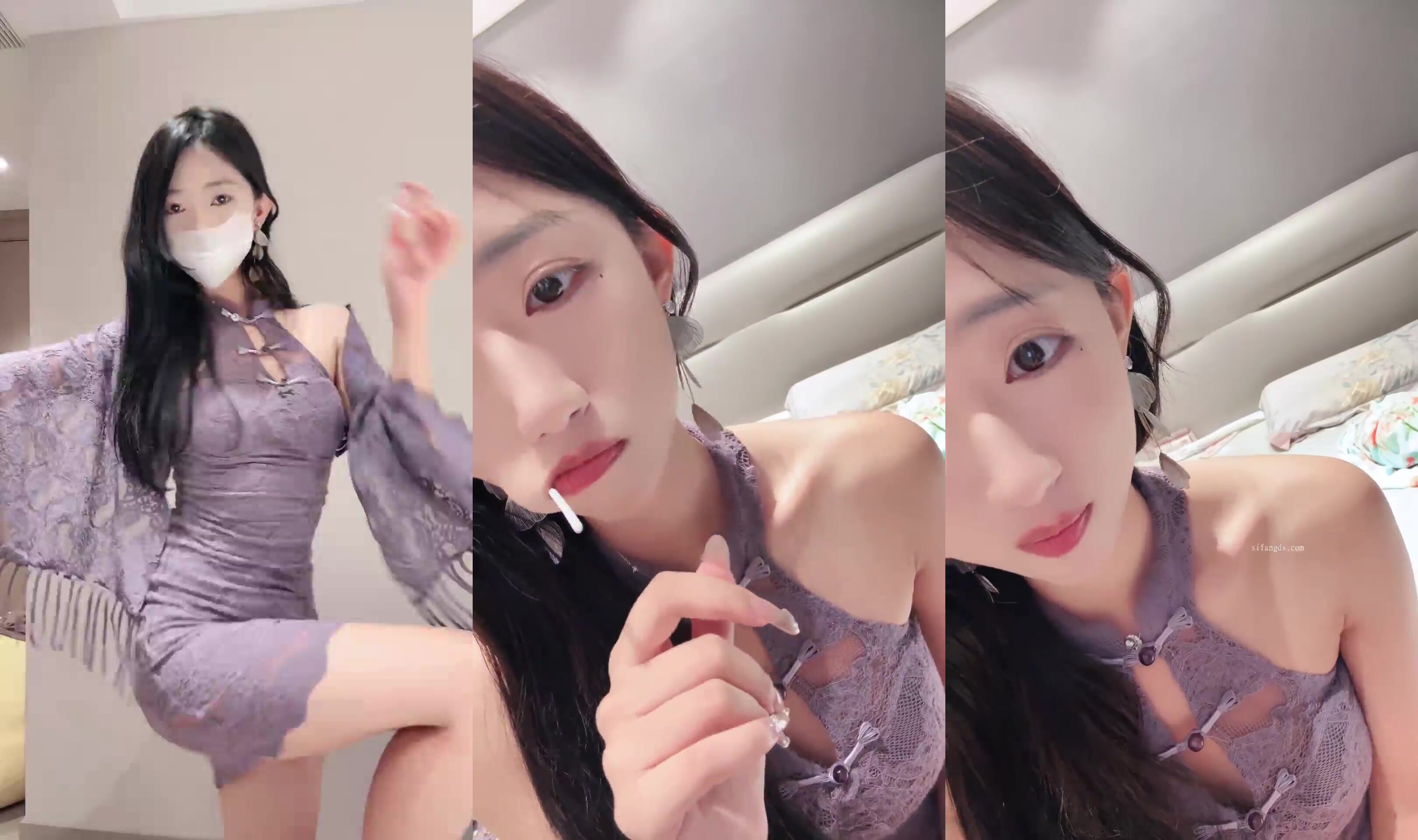 【小鹿大秀】舞蹈系校花終於露臉了這麼漂亮的臉蛋，居然還會噴，天生的床上尤物，值得一擼！(3)