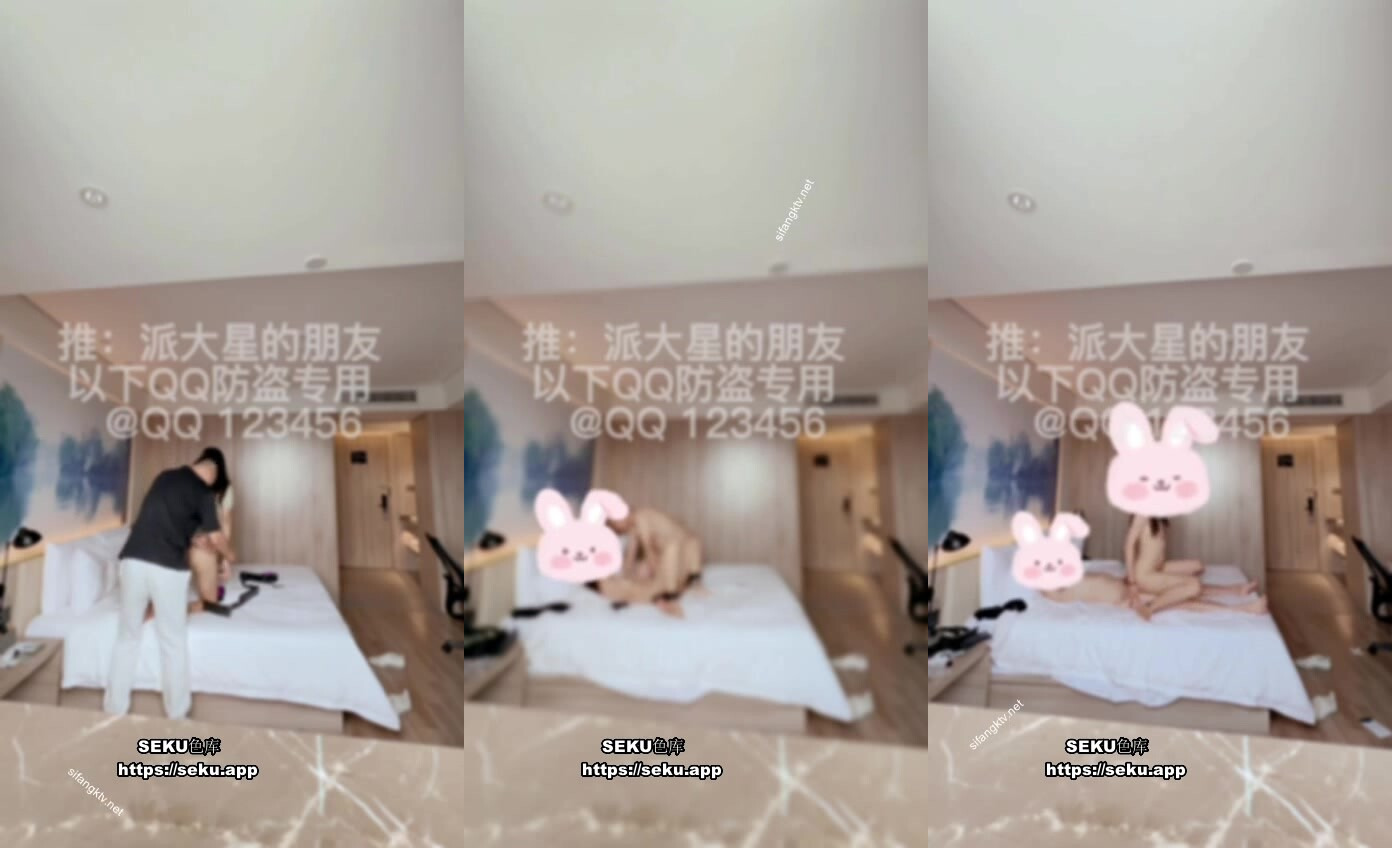 【小魔女】高門檻夢幻聯動，頂級綠帽網紅大咖聯手私拍，嫩乳嫩鮑群P白富美3飛4飛 (1)