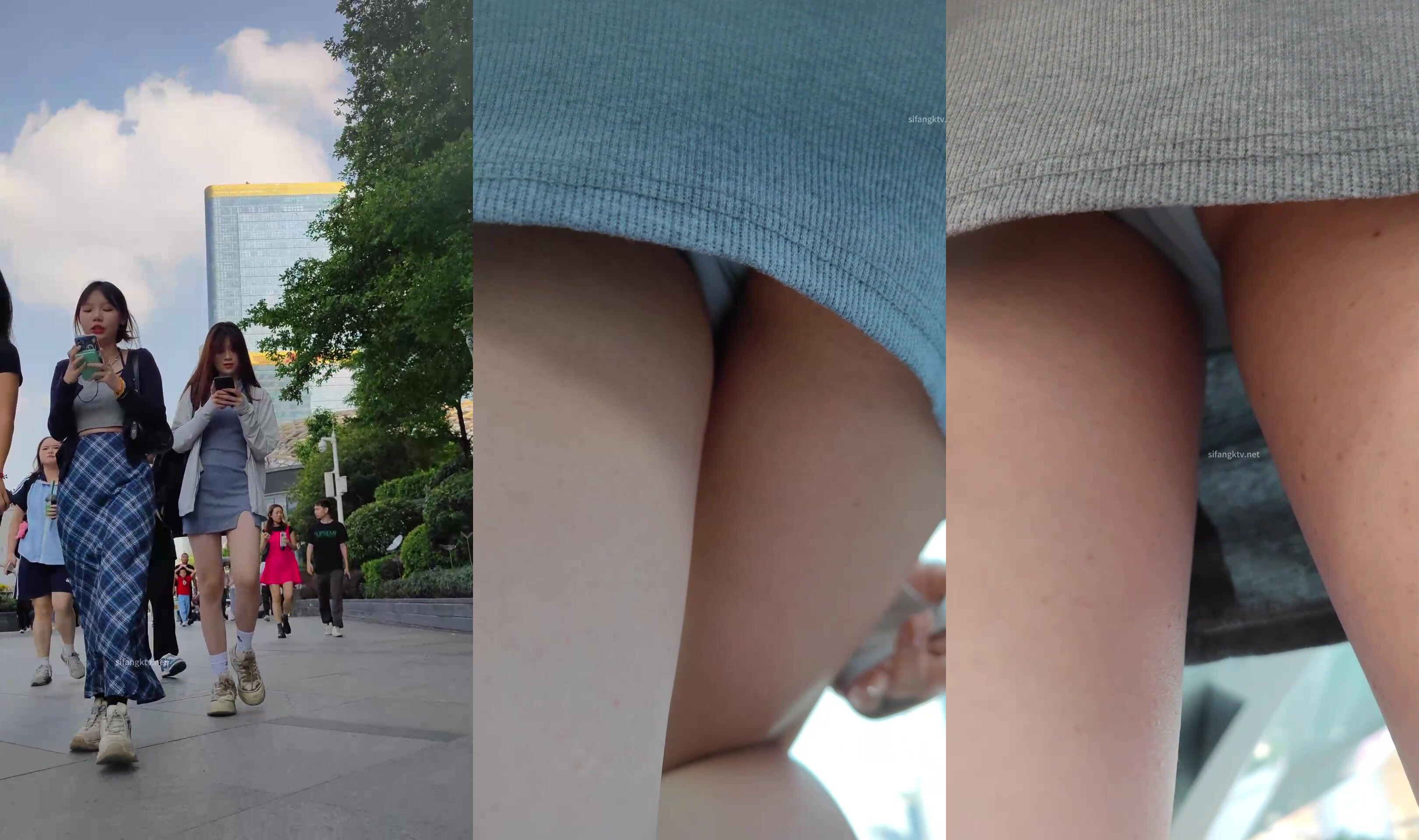 步行街拍抄底大神『KXCD』系列合集第1季50V 專挑年輕好看質量高的小姐姐 (21)