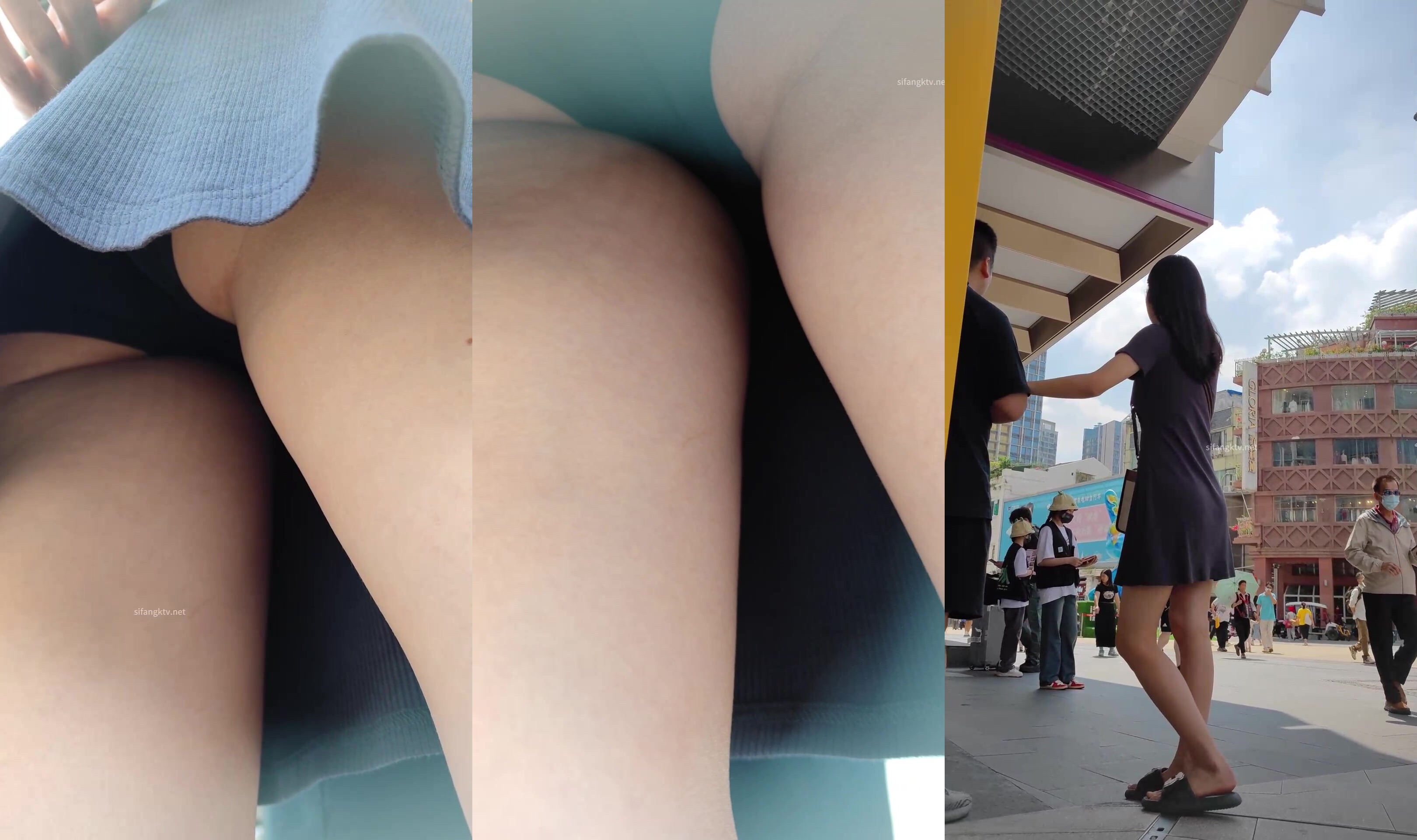 步行街拍抄底大神『KXCD』系列合集第1季50V 專挑年輕好看質量高的小姐姐 (23)