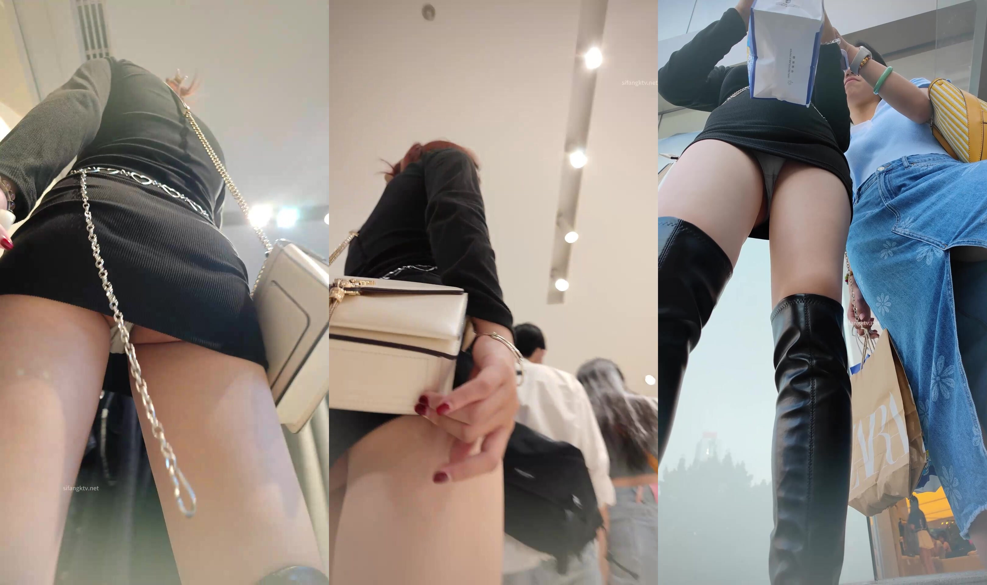 步行街拍抄底大神『KXCD』系列合集第1季50V 專挑年輕好看質量高的小姐姐 (13)