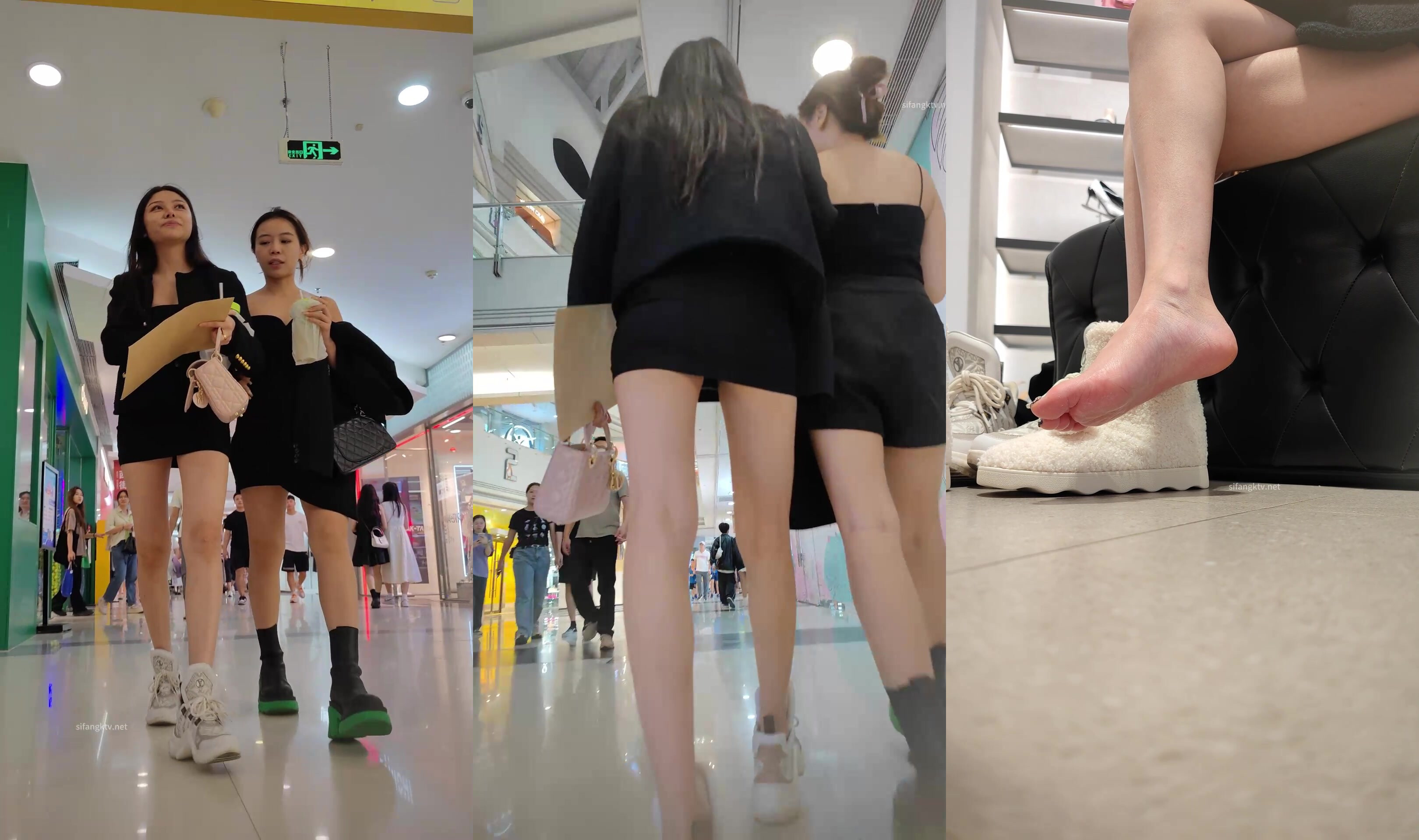 步行街拍抄底大神『KXCD』系列合集第1季50V 專挑年輕好看質量高的小姐姐 (1)