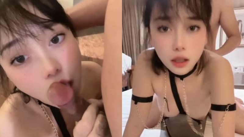O站高顏值網紅反差美少女黑貓露娜醬最漂亮的小母狗