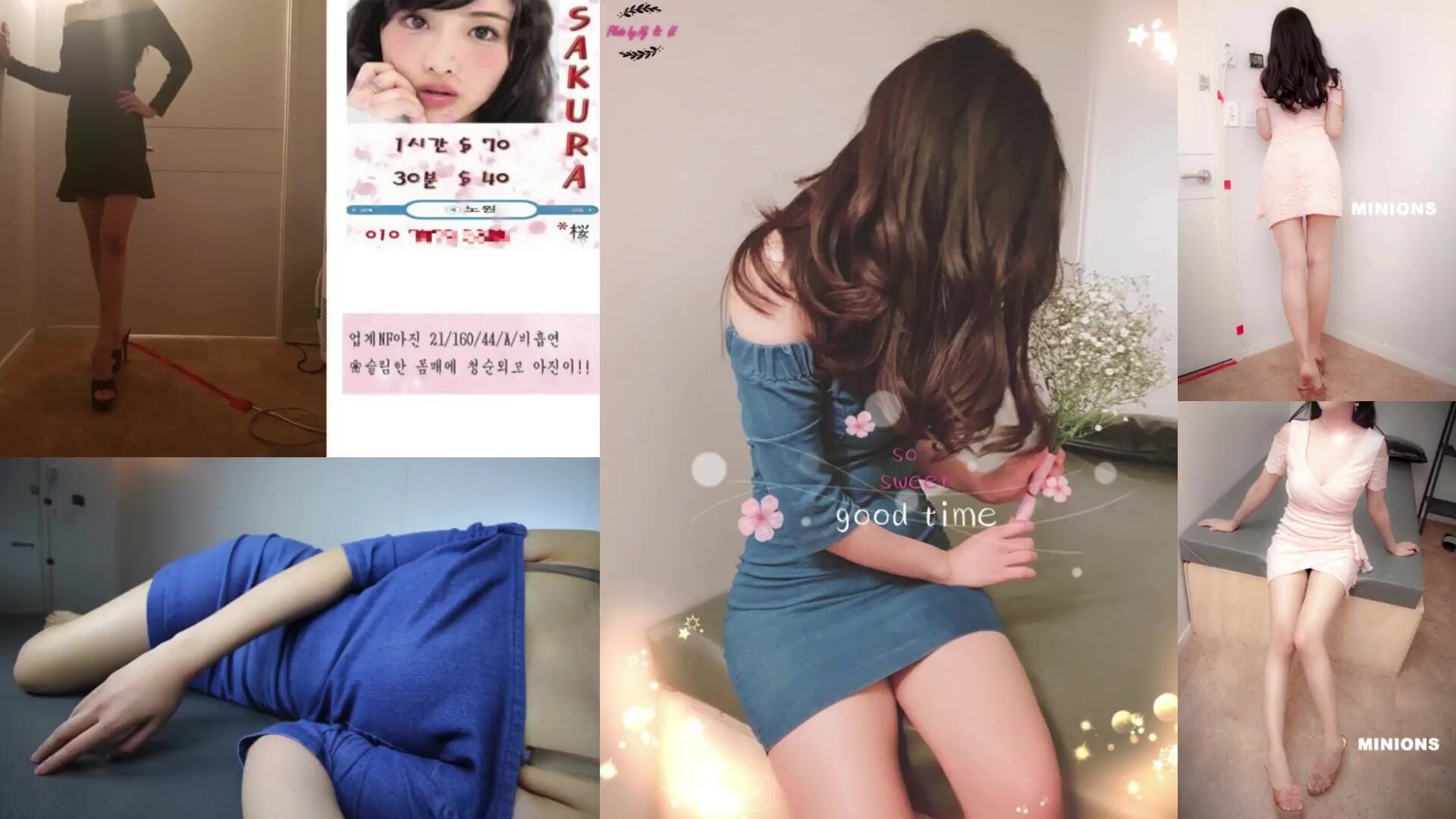 洩密流出97年韓國高顏值外圍女和客人酒店援交偷拍實錄穿上情趣內衣SM鐘點炮房啪啪無水印原版 (1)