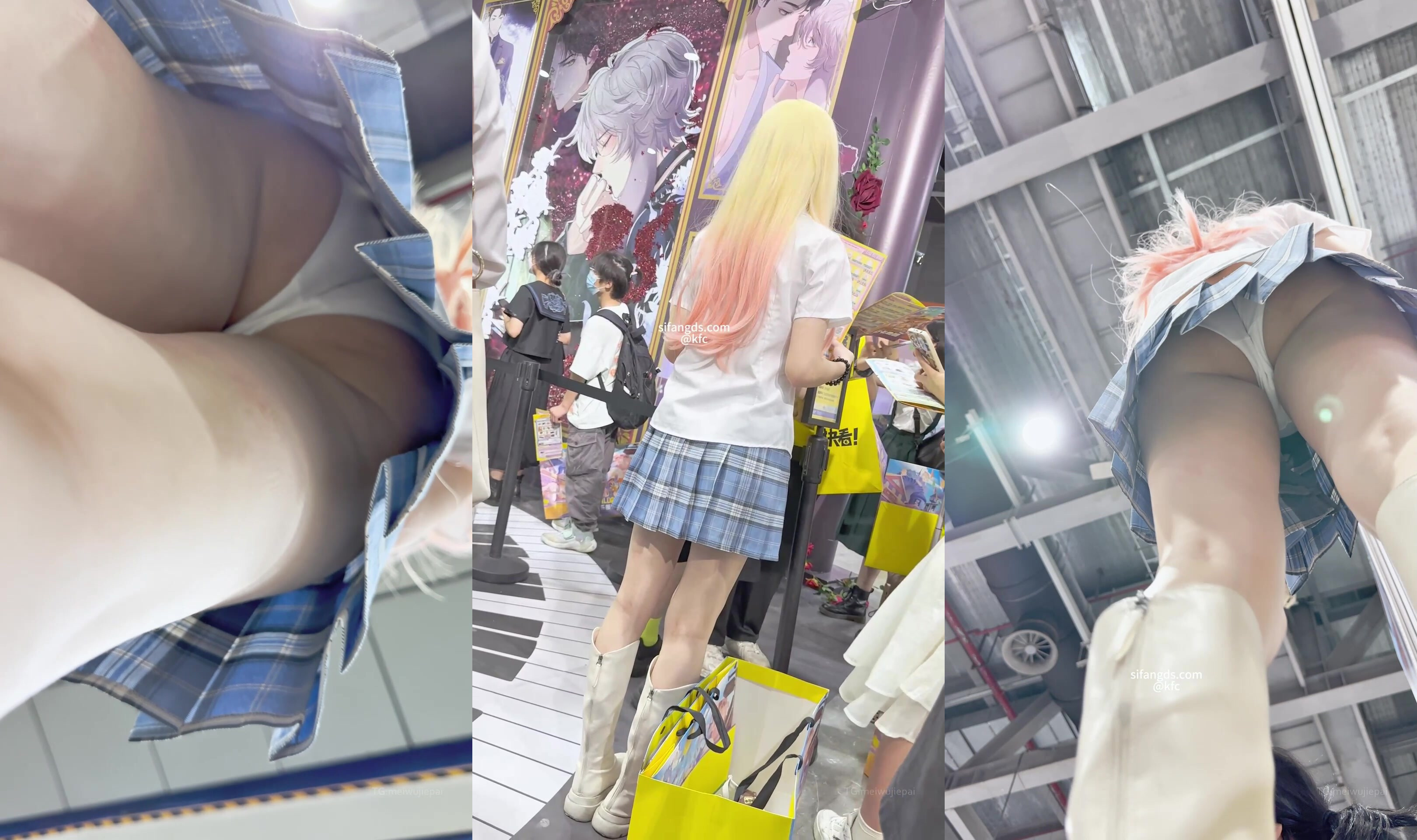 街拍抄底大神『KFC』202503合集3 全是青春靚妹 好看的小姐姐 (4)