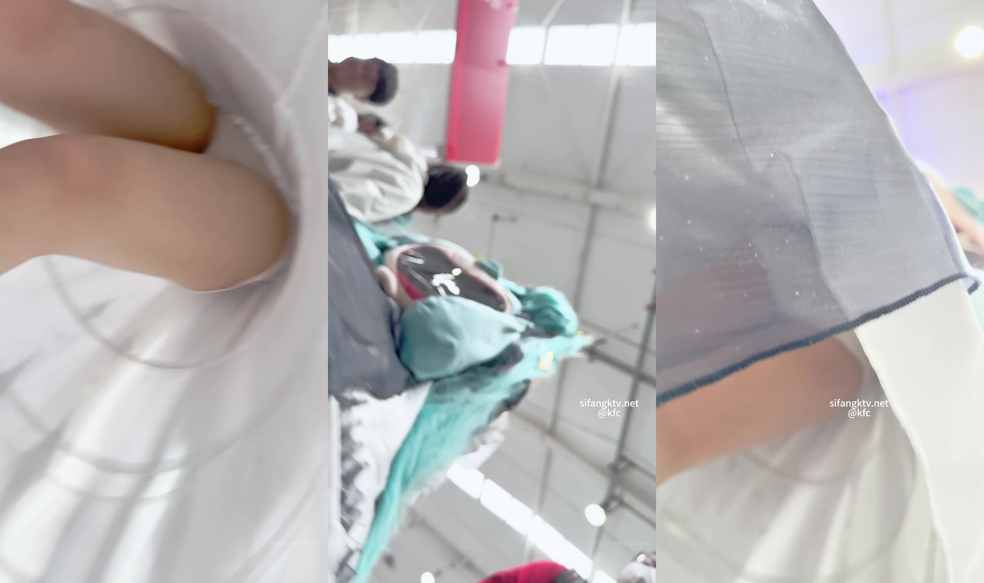 街拍抄底大神『KFC』202501合集 全是青春靚妹 好看的小姐姐 (22)