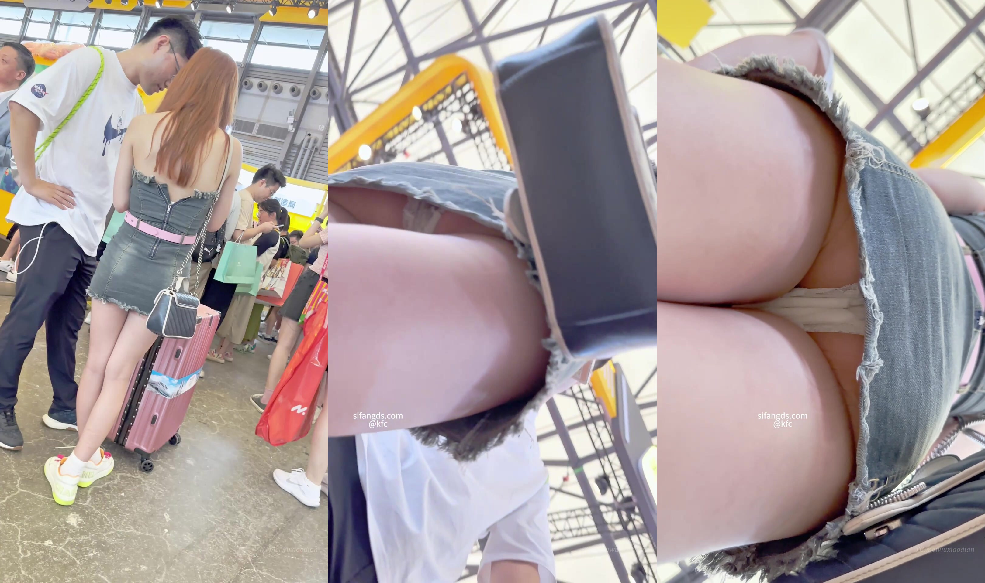 街拍抄底大神『KFC』202502合集 全是青春靚妹 好看的小姐姐 (26)