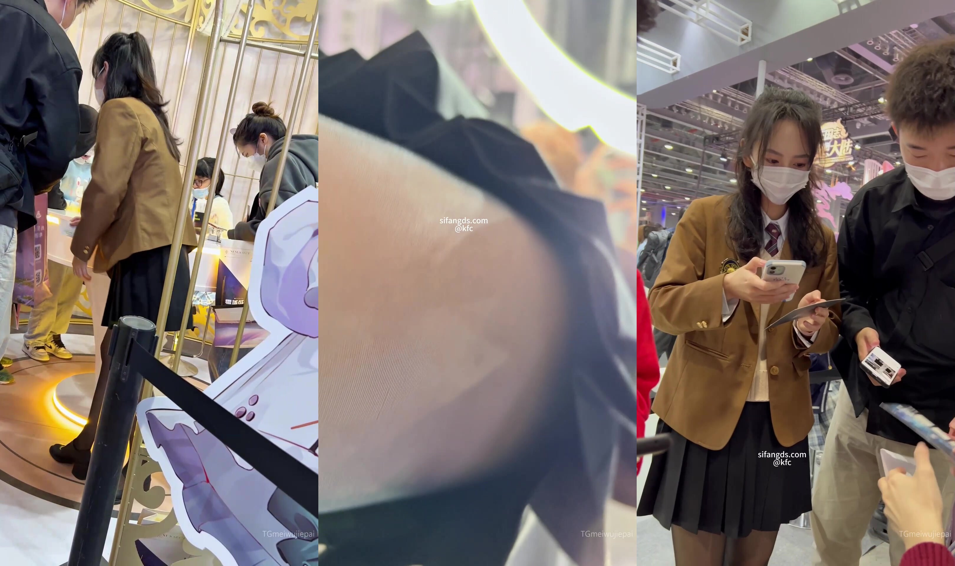 街拍抄底大神『KFC』202505合集2 全是青春靚妹 好看的小姐姐 (14)