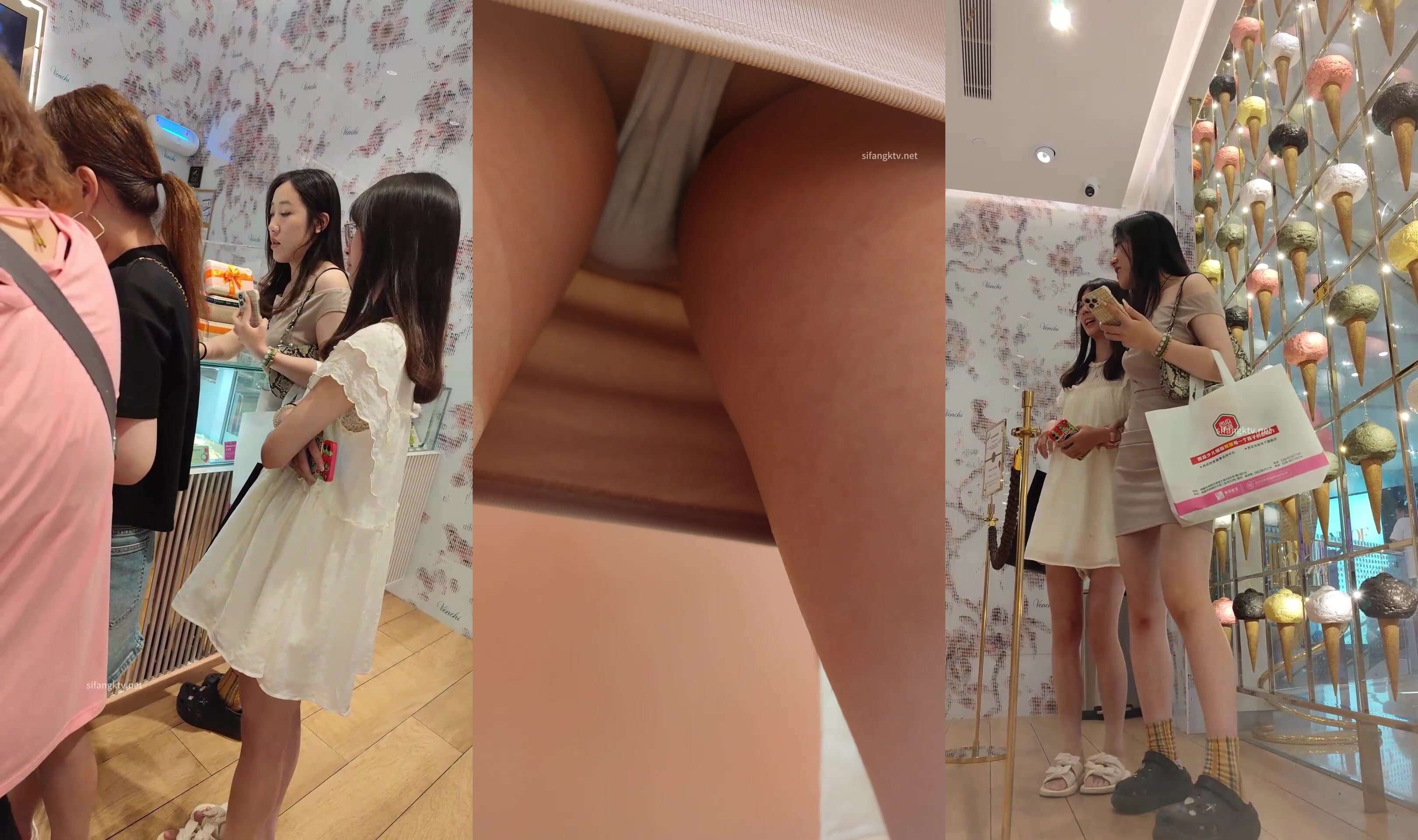 步行街拍抄底大神『KXCD』系列合集第6季 專挑年輕好看質量高的小姐姐 (6)